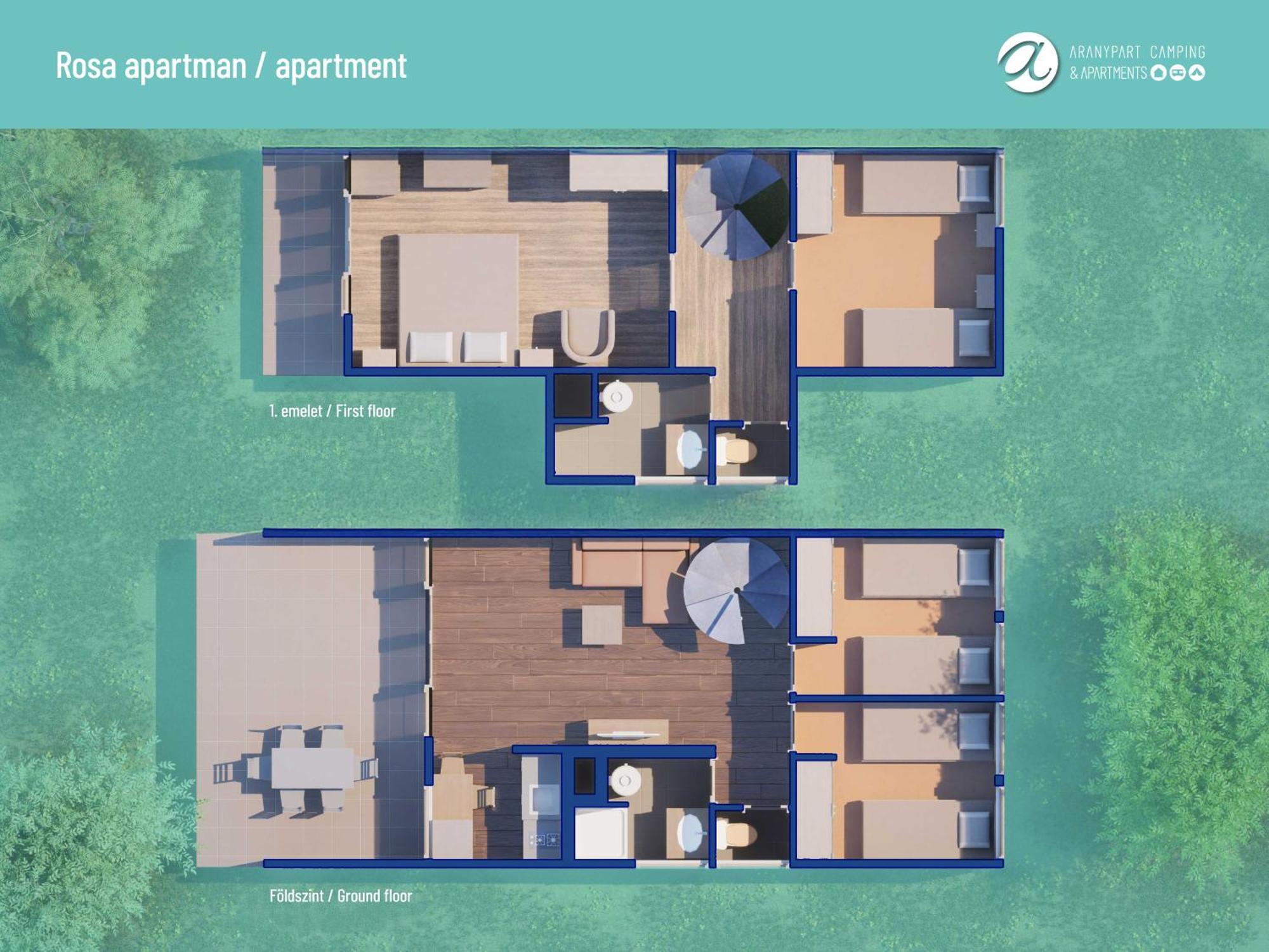 Aranypart Camping & Apartments Siofok Bagian luar foto