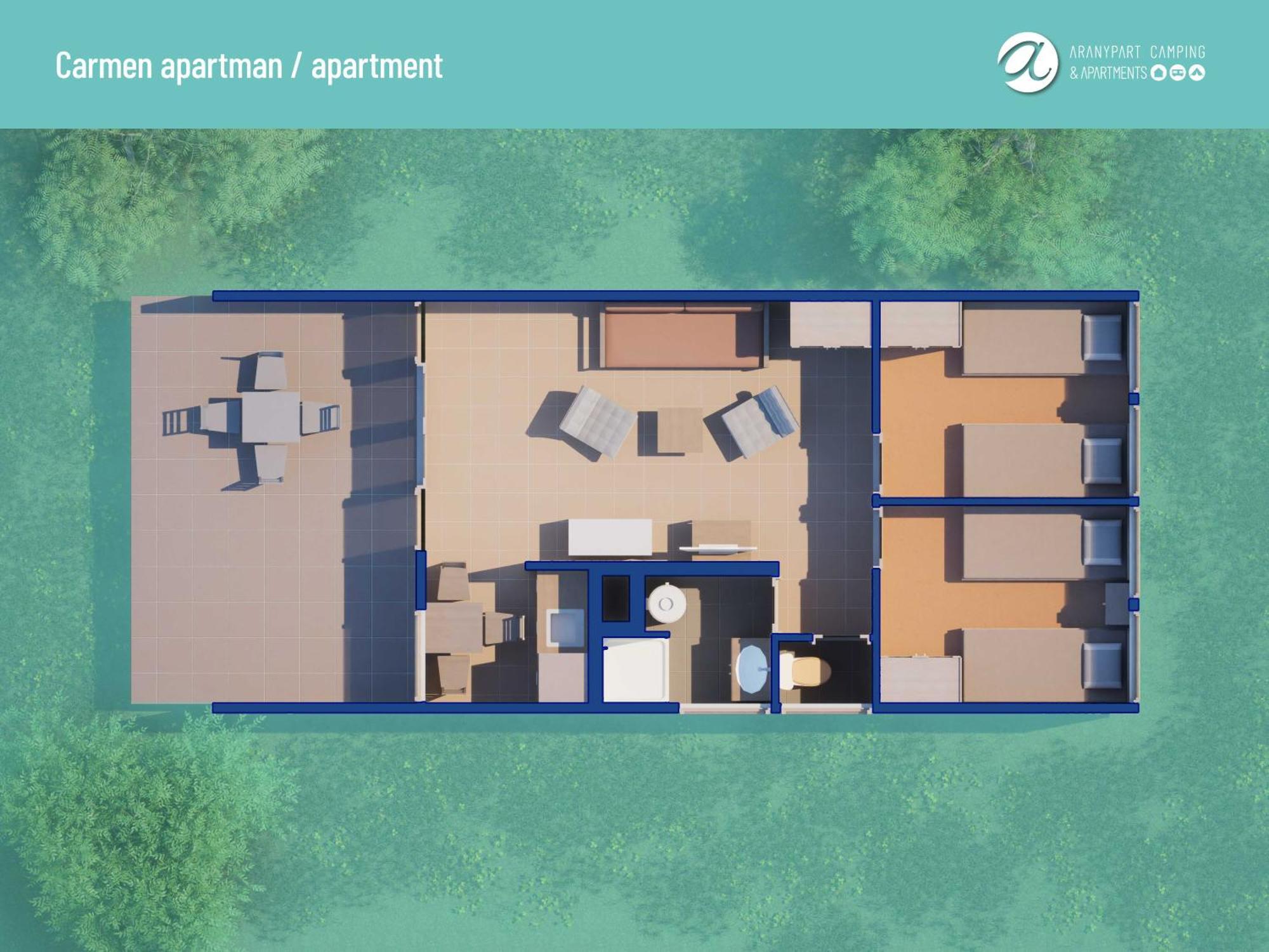 Aranypart Camping & Apartments Siofok Bagian luar foto
